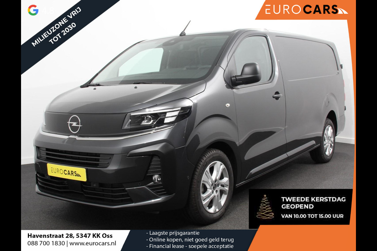 Opel Vivaro 2.0 BlueHDi 180 S&S L3 Automaat Apple Carplay /  Android Auto Parkeersensoren V+A Trekhaak Camera Navigatie Cruise Control LED koplampen houten afwerking laadruimte