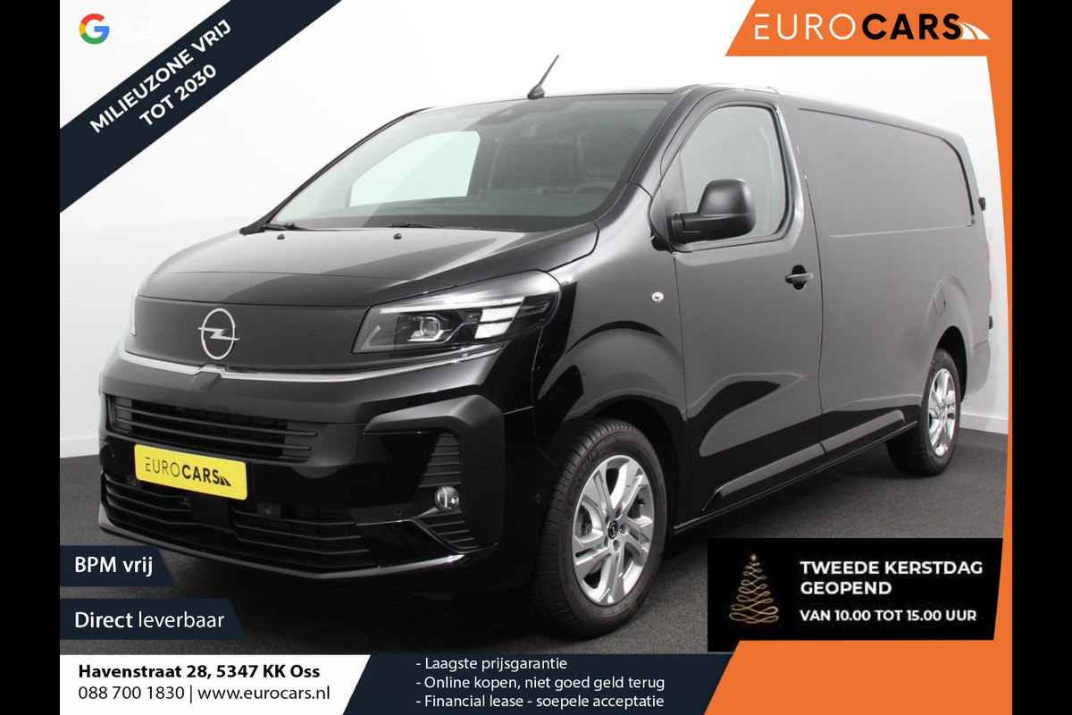Opel Vivaro 2.0 BlueHDi 180 S&S L3 Automaat DEMO! Apple Carplay /  Android Auto Parkeersensoren V+A Trekhaak Camera Navigatie Cruise Control LED koplampen houten afwerking laadruimte