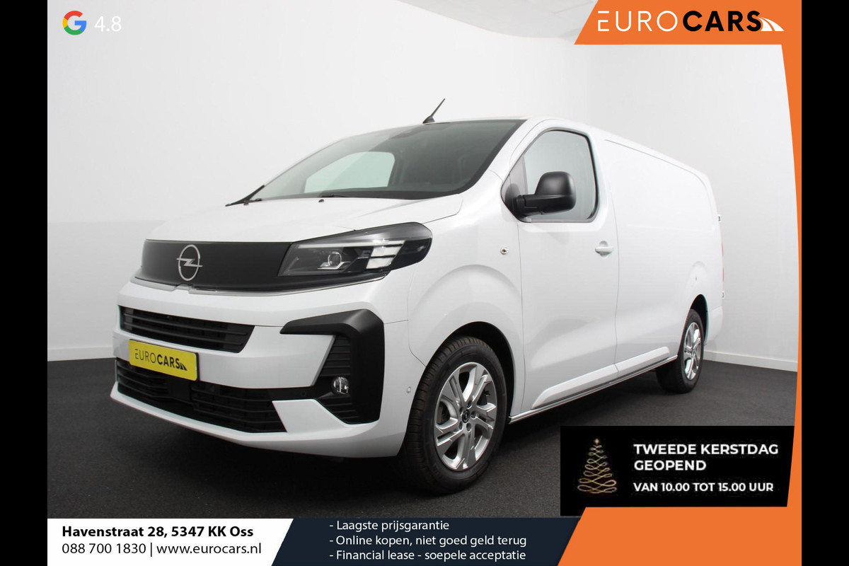 Opel Vivaro 2.0 BlueHDi 180 S&S L3 Automaat Apple Carplay /  Android Auto Parkeersensoren V+A Trekhaak Camera Navigatie Cruise Control LED koplampen houten afwerking laadruimte