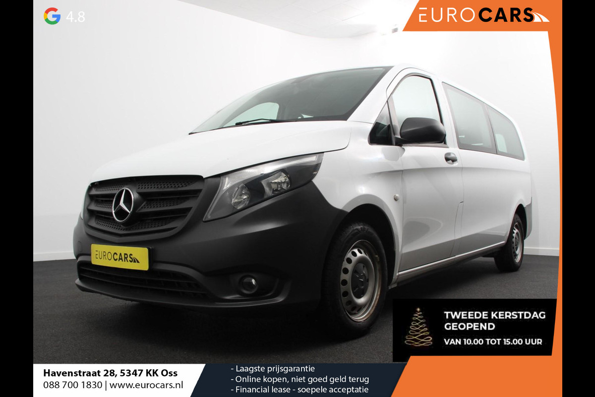 Mercedes-Benz Vito Tourer 114 CDI Automaat Pro Extra Lang Demo incl. BTW en BPM 8 persoons Navigatie Airco Cruise Control
