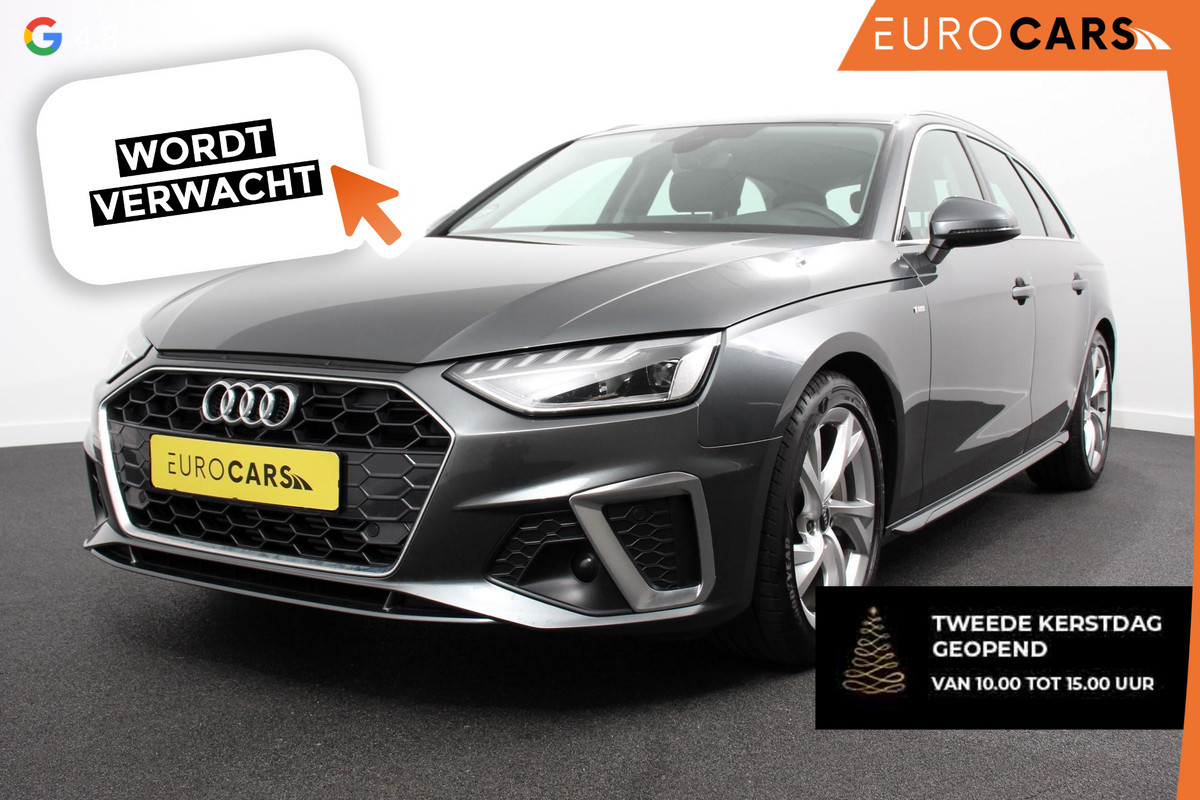 Audi A4 Avant 40 TFSI 204 pk S-tronic S Line Plus | Navigatie | Adaptive Cruise Control | Parkeersensoren | Lane Assist | Elektrische achterklep | Stoelverwarming | Ledverlichting | Virtual Cockpit | Climatronic