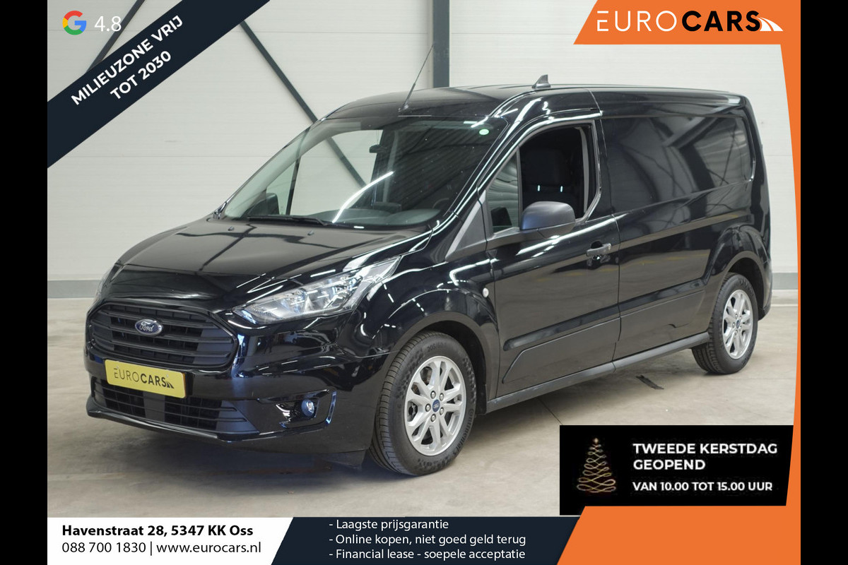 Ford Transit Connect 1.5 EcoBlue Automaat L2 Trend Navigatie Airco Camera Parkeersensoren Cruise Control Trekhaak Betimmering Lichtmetalen Velgen