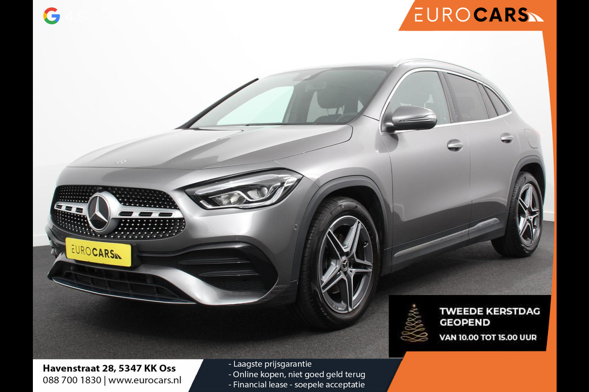 Mercedes-Benz GLA 200 Automaat AMG Line Nieuw model! | Navigatie | Climate Control | Camera | Sfeerverlichting | Half leder/alcantara | Led | Electrische achterklep | 19"Lichtmetalen velgen