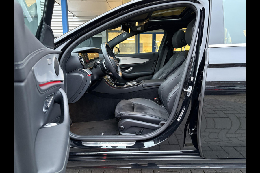Mercedes-Benz E-Klasse Estate 300 e AMG Line PHEV | Elek. Wegklapbare Trekhaak | Open dak | Multibeam | Stoelverwarming | Achteruitrijcamera | Adaptive Cruise Control
