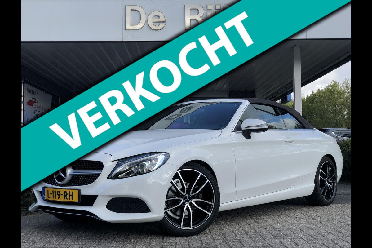 Mercedes-Benz C-Klasse Cabrio 200 Edition 1 (184PK!) | Leder, Navi, Camera, 19'' LMV, Climate, Cruise | Dealeronderhouden |