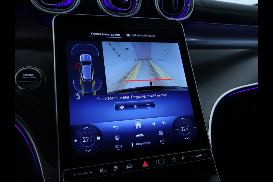 Mercedes-Benz GLC 300 e 4MATIC Plug-In Hybride Trekhaak | Sfeerverlichting | 19 Inch Velgen | Stuur en Stoelverwarming | Memory Voorstoelen. Inclusief 24 maanden MB Certified garantie voor Europa.