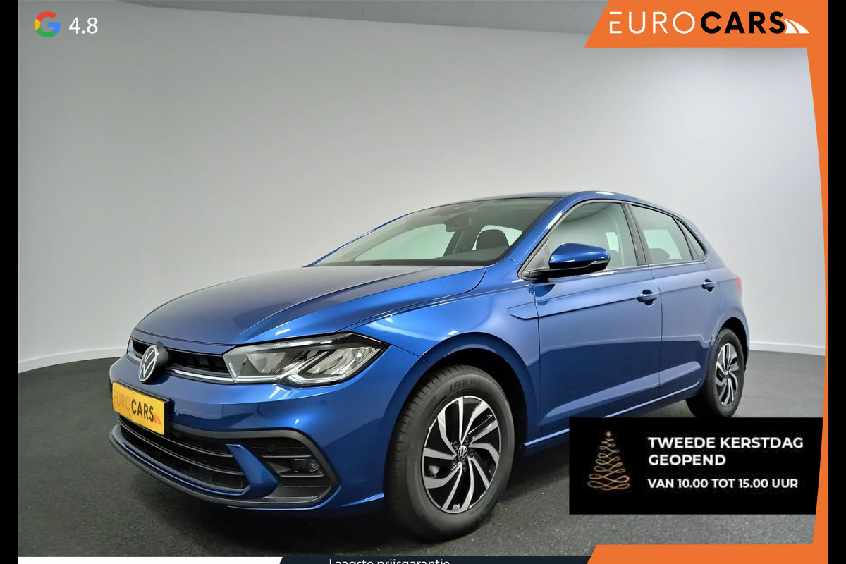 Volkswagen Polo 1.0 TSI Life DSG Nieuw model ! | Navigatie | Apple Carplay/Android | Digitale Cockpit | Airco | Parkeer sensoren V+A | LED | Lichtmetalen Velgen