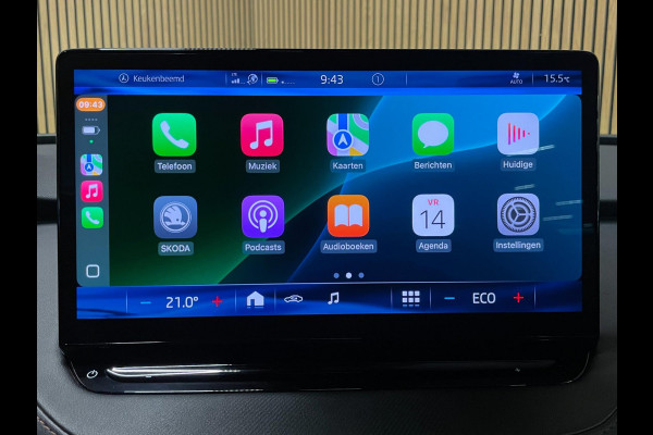 Škoda ENYAQ iV 60|VOLLEDER|PANORAMADAK|AMBIENT LIGHT|ANDROID,CARPLAY|CAMERA|NAVI|NL-AUTO|NAP|1e EIG|INCL.BTW|