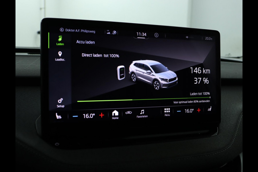 Škoda ENYAQ iV 80|ACC|LED|Stoelverwarming|Camera|SOH 93%