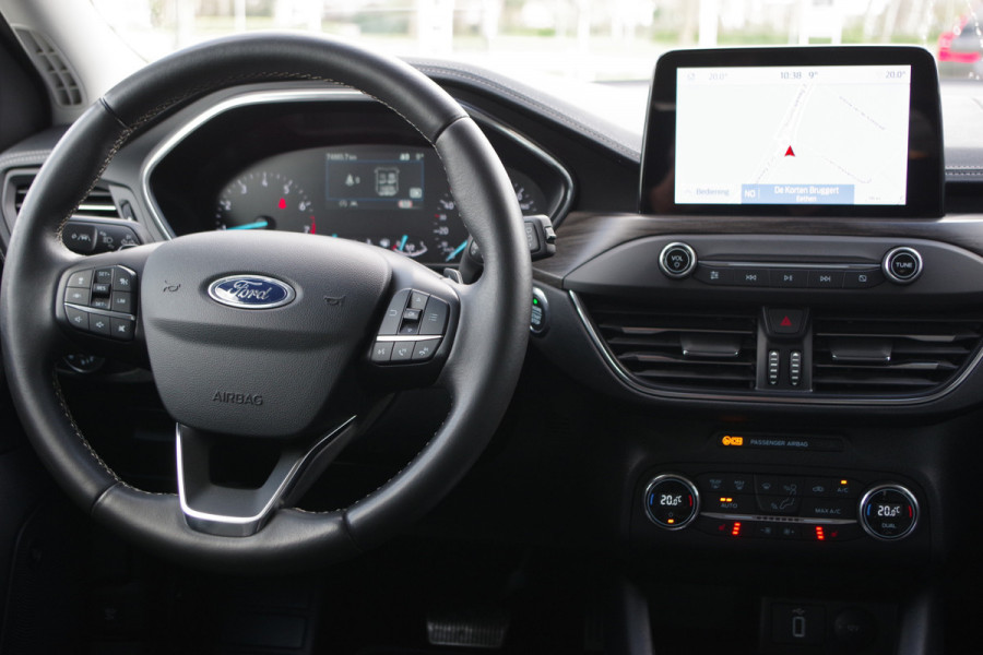 Ford FOCUS Wagon 1.0 EcoBoost 125 PK Automaat Vignale BNS, B&O Sound, Leder, Adap. Cruise Control