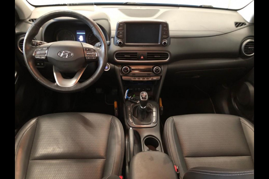 Hyundai Kona 1.0T Premium - Navi - Climate - Leder - Camera - Org.NL - lage km stand