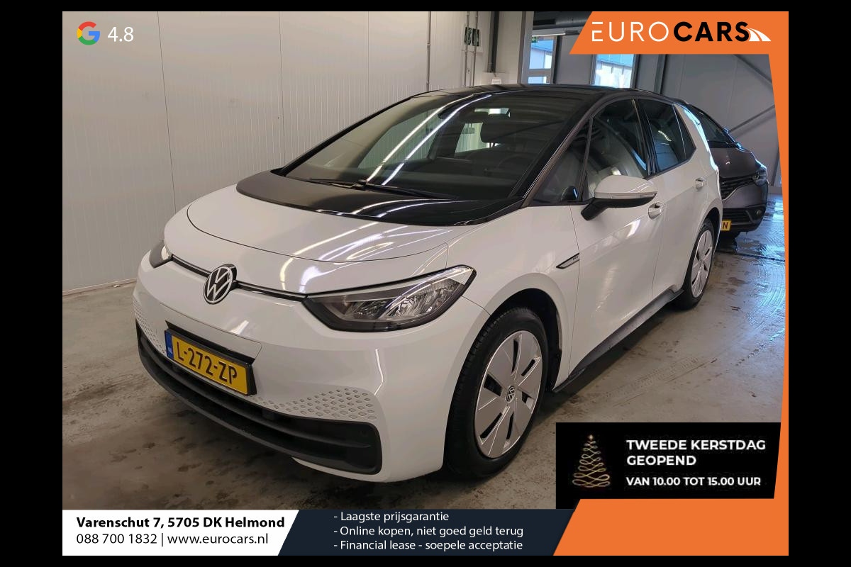 Volkswagen ID.3 Life 58 kWh Navigatie Apple Carplay/Android Auto Parkeersensoren achter Adaptive Cruise Control Stoel- en stuurverwarming Full Led Climate Control