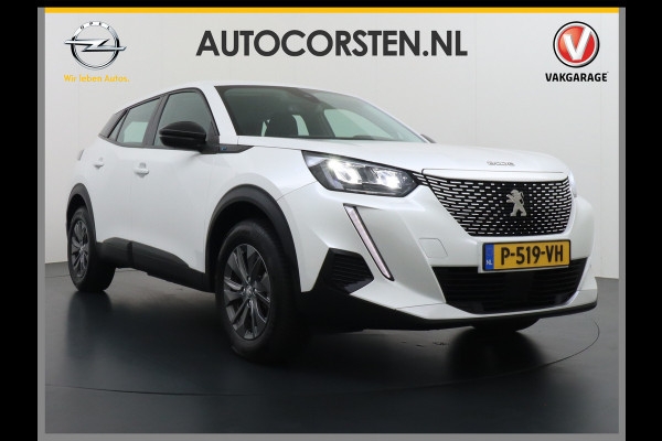 Peugeot e-2008 EV Active Pack 50kWh Soh 91% Navi Ecc Apple Carplay Android Auto Cruise Control Keyless DAB+ Bluetooth Led Connected services Verkeersbord detectie 1e Eigenaar Origineel Nederlandse Auto