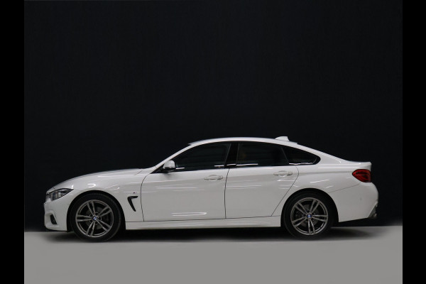 BMW 4 Serie Gran Coupé 420i M Sport [CAMERA, VOL LEDER, M-STUUR, PDC V+A, STOELVERWARMING, CRUISE CONTROL, CLIMATE CONTROL, BLUETOOTH, ELEKTRISCHE ACHTERKLEP, NIEUWSTAAT]