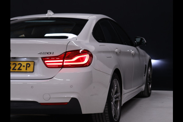 BMW 4 Serie Gran Coupé 420i M Sport [CAMERA, VOL LEDER, M-STUUR, PDC V+A, STOELVERWARMING, CRUISE CONTROL, CLIMATE CONTROL, BLUETOOTH, ELEKTRISCHE ACHTERKLEP, NIEUWSTAAT]