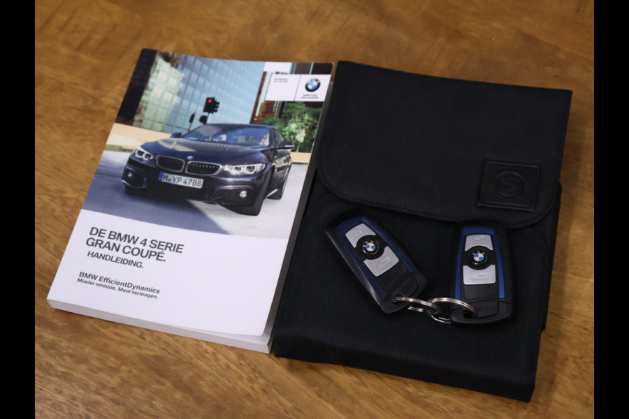 BMW 4 Serie Gran Coupé 420i M Sport [CAMERA, VOL LEDER, M-STUUR, PDC V+A, STOELVERWARMING, CRUISE CONTROL, CLIMATE CONTROL, BLUETOOTH, ELEKTRISCHE ACHTERKLEP, NIEUWSTAAT]