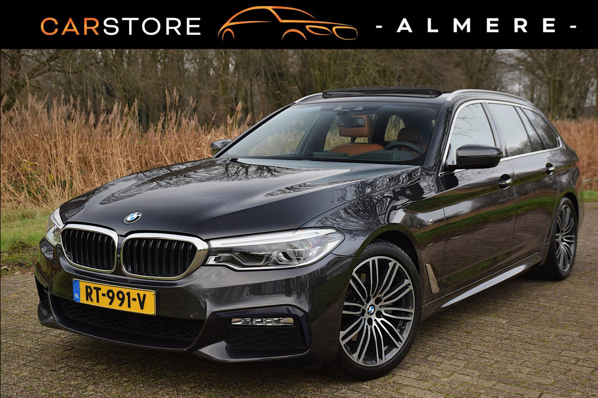 BMW 5 Serie Touring 520i High Executive*Nappa Leder*HUD*PANO*M-Pakket*Enz*