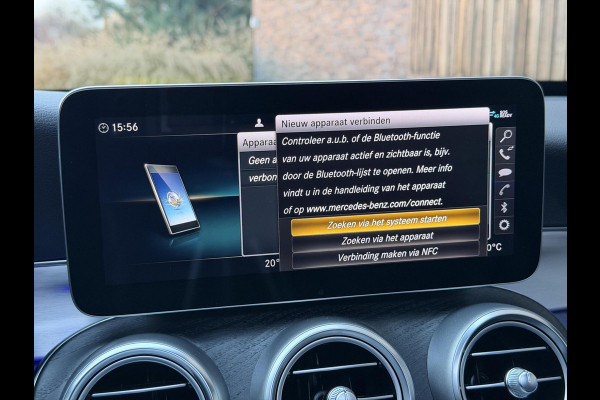 Mercedes-Benz C-Klasse Estate 180 AMG Automaat | Panorama | Leer | LED matrix | Sfeerverlichting | Apple CarPlay | 360°-camera | Night Pakket | DAB ont