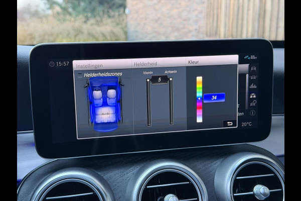 Mercedes-Benz C-Klasse Estate 180 AMG Automaat | Panorama | Leer | LED matrix | Sfeerverlichting | Apple CarPlay | 360°-camera | Night Pakket | DAB ont