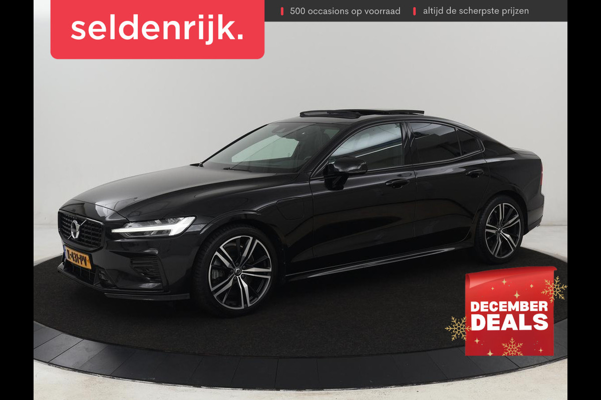 Volvo S60 2.0 Recharge T6 R-Design | Panoramadak | Leder | 360 Camera | Head-Up | Adaptive cruise | Stoelventilatie | Harman/Kardon | Massage | Carplay | Navigatie | Full LED | Memory | PHEV | Plug In