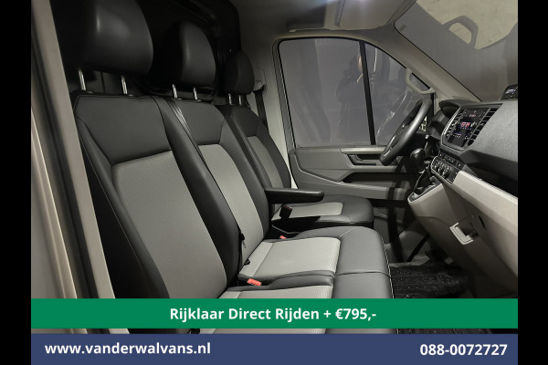 Volkswagen Crafter 2.0 TDI 177pk Automaat L3H2 L2H1 Euro6 *Rijklaar Direct Rijden* Airco | Camera | Navigatie | Apple Carplay 3000kg Trekhaak, Android Auto, Cruisecontrol, 270 Graden Achterdeuren, Stoelverwarming, Parkeersensoren, Bijrijdersbank