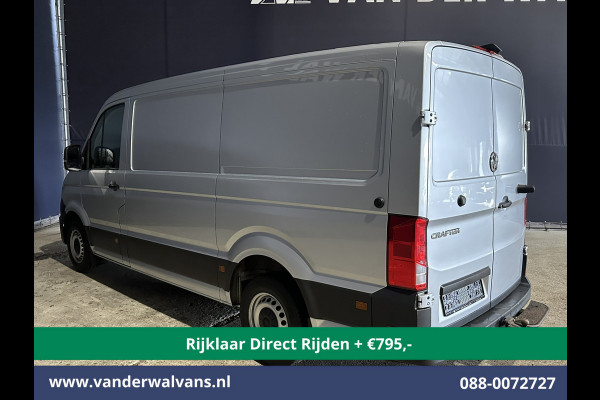 Volkswagen Crafter 2.0 TDI 177pk Automaat L3H2 L2H1 Euro6 *Rijklaar Direct Rijden* Airco | Camera | Navigatie | Apple Carplay 3000kg Trekhaak, Android Auto, Cruisecontrol, 270 Graden Achterdeuren, Stoelverwarming, Parkeersensoren, Bijrijdersbank