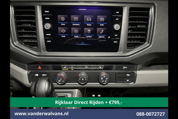 Volkswagen Crafter 2.0 TDI 177pk Automaat L3H2 L2H1 Euro6 *Rijklaar Direct Rijden* Airco | Camera | Navigatie | Apple Carplay 3000kg Trekhaak, Android Auto, Cruisecontrol, 270 Graden Achterdeuren, Stoelverwarming, Parkeersensoren, Bijrijdersbank