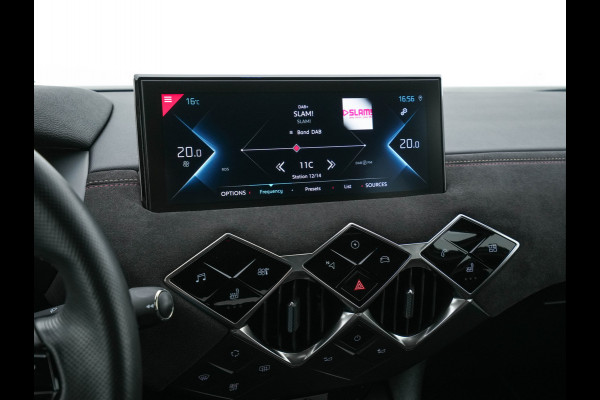 DS DS 3 Crossback E-Tense Performance Line+ 50 kWh [ 3-Fase ] {SOH-90%} (INCL-BTW) *LEATHER-FABRIC | MATRIX-LED | ADAPTIVE-CRUISE | DIGI-COCKPIT | HEATED-SPORTSEATS | CAMERA | KEYLESS | NAVI-FULLMAP | DAB+ | ECC | PDC | PRIVACY-GLASS | 18''ALU*