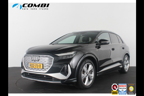 Audi Q4 e-tron 40 82 kWh S line > Camera/ Adaptief Cruise control/Stoelverwarming...