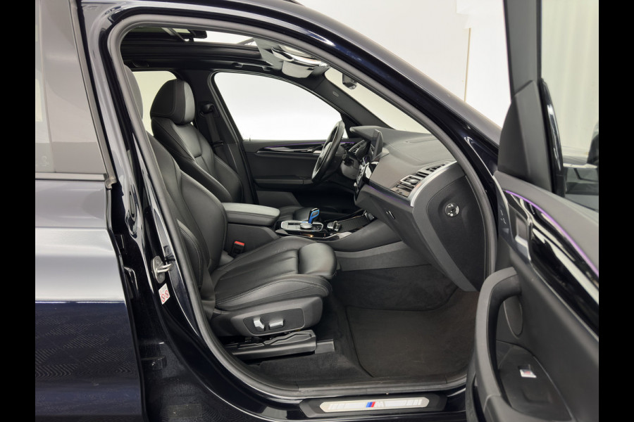 BMW iX3 Executive 80 kWh M-Sportpack [ 3-Fase ] (INCL-BTW) Aut. *PANO | FULL-LEATHER | ADAPTIVE-CRUISE | FULL-LED | BLIND-SPOT | DIGI-COCKPIT | HEATED-COMFORTSEATS | CAMERA | DAB+ | NAVI-FULLMAP | 19''ALU*