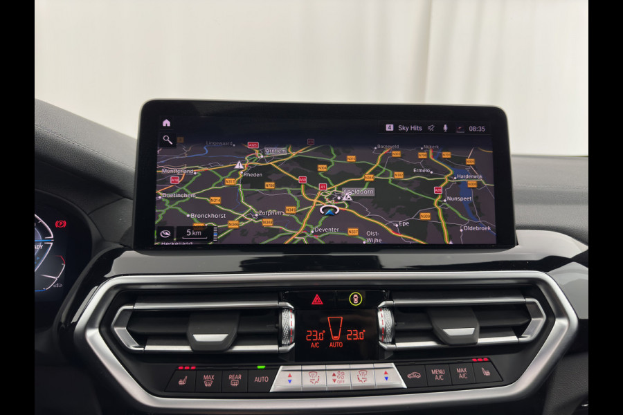 BMW iX3 Executive 80 kWh M-Sportpack [ 3-Fase ] (INCL-BTW) Aut. *PANO | FULL-LEATHER | ADAPTIVE-CRUISE | FULL-LED | BLIND-SPOT | DIGI-COCKPIT | HEATED-COMFORTSEATS | CAMERA | DAB+ | NAVI-FULLMAP | 19''ALU*