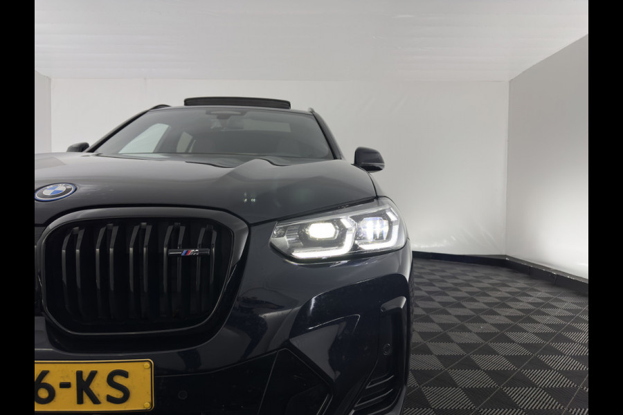 BMW iX3 Executive 80 kWh M-Sportpack [ 3-Fase ] (INCL-BTW) Aut. *PANO | FULL-LEATHER | ADAPTIVE-CRUISE | FULL-LED | BLIND-SPOT | DIGI-COCKPIT | HEATED-COMFORTSEATS | CAMERA | DAB+ | NAVI-FULLMAP | 19''ALU*