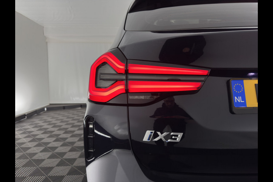 BMW iX3 Executive 80 kWh M-Sportpack [ 3-Fase ] (INCL-BTW) Aut. *PANO | FULL-LEATHER | ADAPTIVE-CRUISE | FULL-LED | BLIND-SPOT | DIGI-COCKPIT | HEATED-COMFORTSEATS | CAMERA | DAB+ | NAVI-FULLMAP | 19''ALU*