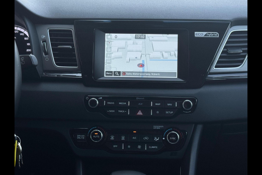 Kia Niro 1.6 GDi Hybrid DyanmicLine TREKHAAK| 1/2 LEDER | NAVI