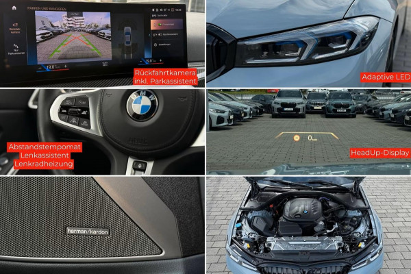 BMW 3 Serie 320d xDrive M-SPORT ** LASER, NAVI+, LEDER, HuD, ACC, SCHUIF/KANTEL, 19-inch LMV, H&K ** 1e EIG - UNFALLFREI - BMW GAR ** ** INFORMEER OOK NAAR ONZE AANTREKKELIJKE FINANCIAL-LEASE TARIEVEN **