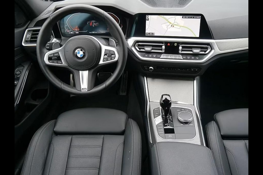 BMW 3 Serie 320iA M-SPORT ** LED, LC Prof, NAVI+, LEDER, MEMORY-, SPIEGEL-, 18-inch LMV ** UNFALLFREI ** ** INFORMEER OOK NAAR ONZE AANTREKKELIJKE FINANCIAL-LEASE TARIEVEN **