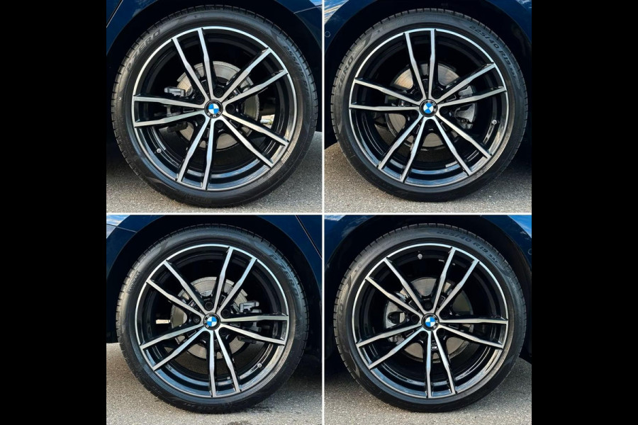 BMW 3 Serie Touring 320d xDrive M-SPORT ** LED, NAVI+, HALF-LEDER, VERW. STUUR, HuD, TREKH, 19-inch LMV, TANSANIT BLAU ** 1e EIG - UNFALLFREI ** ** INFORMEER OOK NAAR ONZE AANTREKKELIJKE FINANCIAL-LEASE TARIEVEN **