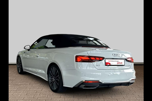 Audi A5 Cabriolet 40 TFSI S-LINE ** MATRIX, NAVI+, LEDER, TREKH, NEKVERW, 19-inch LMV, VIRTUAL ** 1e EIG - UNFALLFREI - € 31.000,= onder NP ** ** INFORMEER OOK NAAR ONZE AANTREKKELIJKE FINANCIAL-LEASE TARIEVEN **