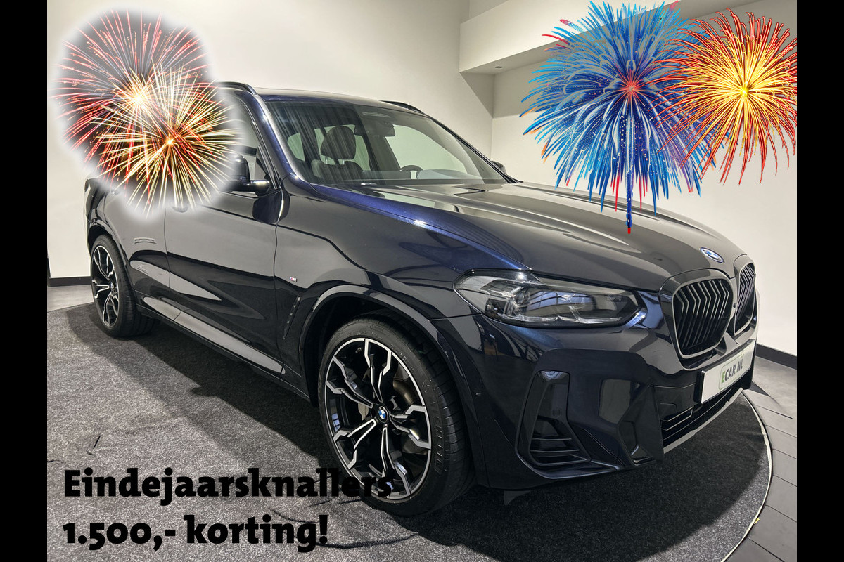 BMW iX3 High Executive 80 kWh | Panoramadak | Lederen bekleding | HUD |  21 inch Velgen | Sportstoelen | M - Sport | SoH (batterijcheck) 96,9 % score!