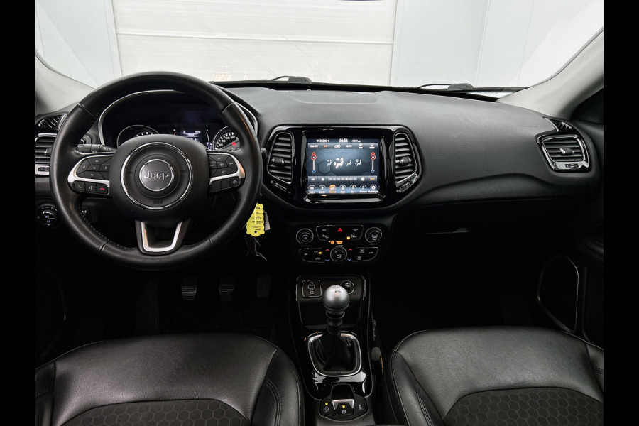 Jeep Compass 1.4 MultiAir Night Eagle(NL-auto, Goed OnderH, Navi, Camera, Parkeersensoren, Leer, Cruise Con, Climate Con, Etc)