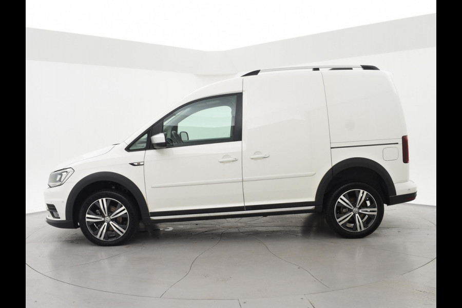 Volkswagen Caddy ALLTRACK 2.0 TDI 4MOTION 4X4 + 2X SCHUIFDEUR | ACC | LED | CAMERA | LEDER | STANDKACHEL | CARPLAY | TREKHAAK