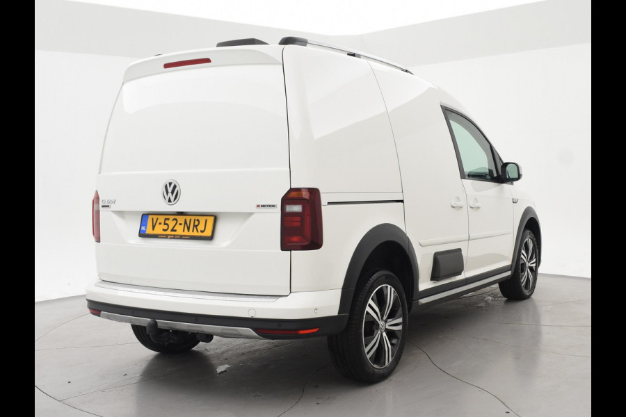 Volkswagen Caddy ALLTRACK 2.0 TDI 4MOTION 4X4 + 2X SCHUIFDEUR | ACC | LED | CAMERA | LEDER | STANDKACHEL | CARPLAY | TREKHAAK