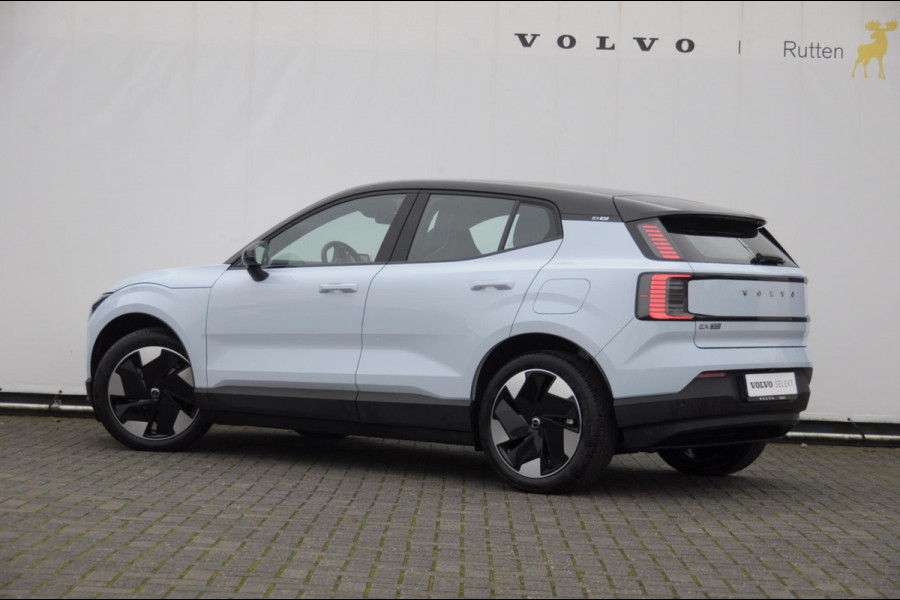Volvo EX30 272PK Ext. Range Plus / Adaptieve Cruise Control/ Dodehoek Detectie / Parkeersensoren voor en achter/ Achteruitrijcamera/ Warmtepomp/ Google Services/W