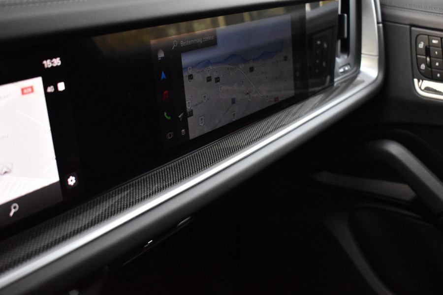 Porsche Cayenne 3.0 E-Hybrid 470pk SportDesign | Pano | Bijrij. Display | Matrix | ACC | 22'' Wielen | Trekhaak | Achterasbest. | Bose |