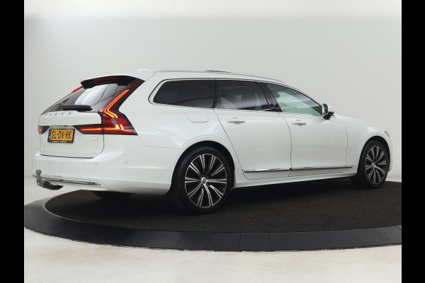 Volvo V90 2.0 T6 AWD Inscription Plug In | Panoramadak | Leder | Stoel & stuurverwarming | Trekhaak | Camera | Adaptive cruise | Carplay | Achterbankverwarming | 19'' | Harman/Kardon | PHEV