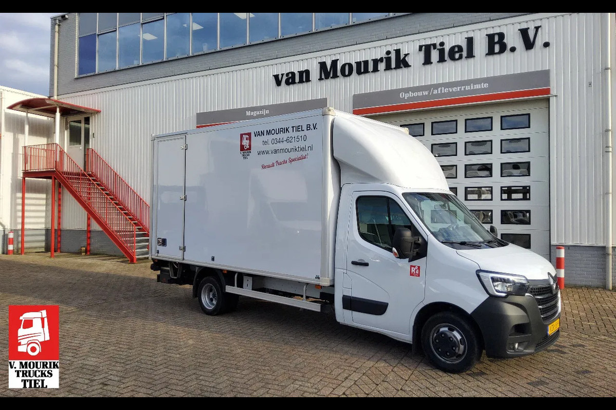 Renault Master 165.35 BAK-KLEP DUBBELLUCHT - EURO 6 - LAADBAK INW. 4.40 METER - TREKHAAK - VZR-15-H