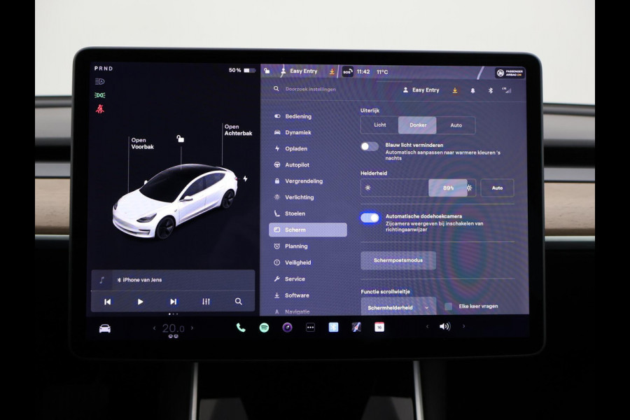 Tesla Model 3 60 kWh RWD *BTW* + LEDER | AUTOPILOT | PANORAMA | 3 CAMERA'S | PRIVACY GLASS