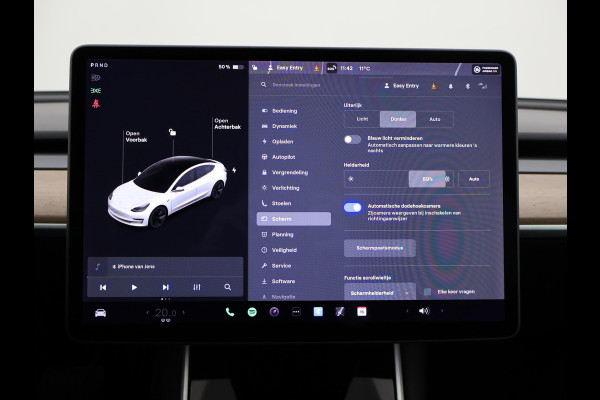 Tesla Model 3 60 kWh RWD *BTW* + LEDER | AUTOPILOT | PANORAMA | 3 CAMERA'S | PRIVACY GLASS