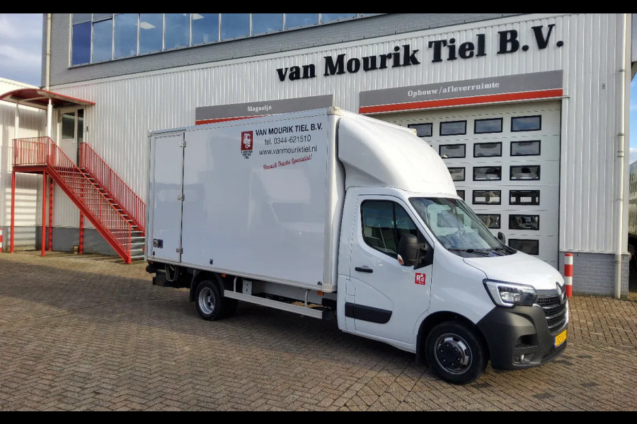 Renault Master 165.35 BAK-KLEP DUBBELLUCHT - EURO 6 - LAADBAK INW. 4.40 METER - TREKHAAK - VZR-15-H