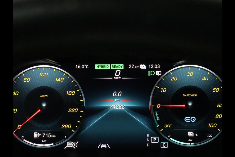 Mercedes-Benz C-Klasse 300e AMG Night | Adaptive cruise | Stoelverwarming | Carplay | Leder/Alcantara | Camera | Burmester Surround | Navigatie | Sfeerverlichting | Digital Cockpit | PHEV | Plug In